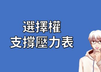 選擇權支撐壓力表
