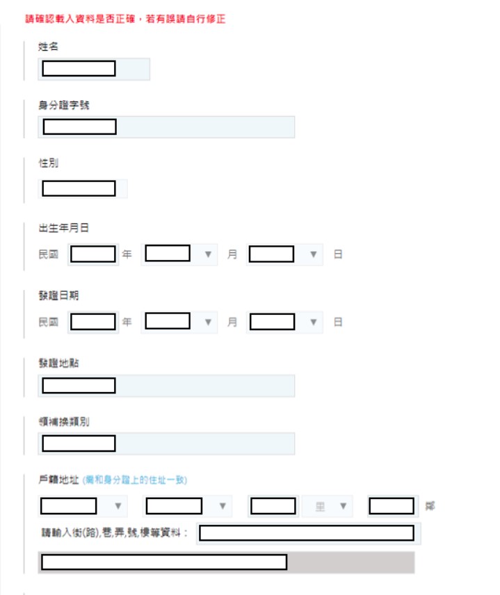 個人資料