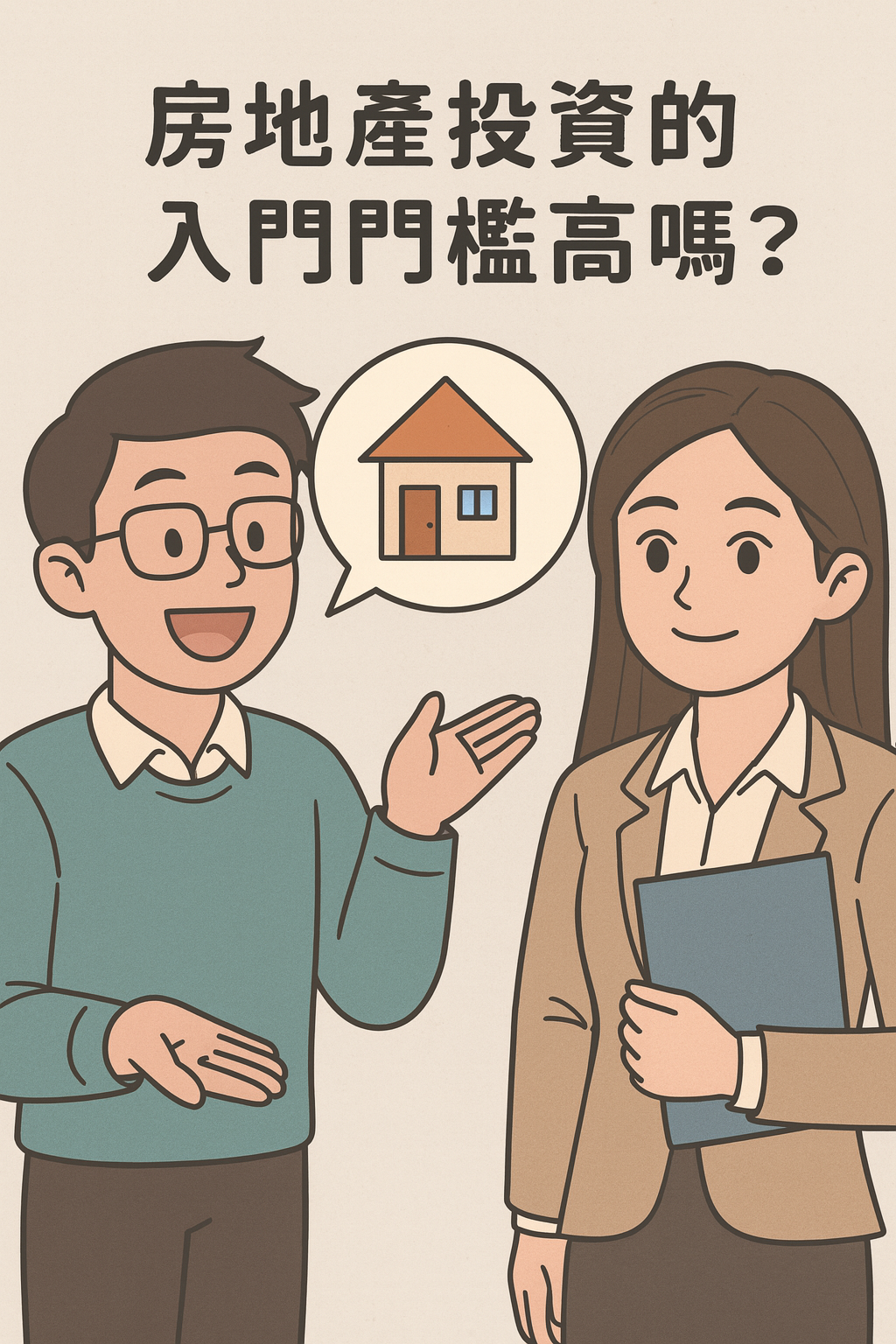 房地產投資的入門門檻高嗎？